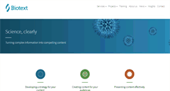 Desktop Screenshot of biotext.com.au
